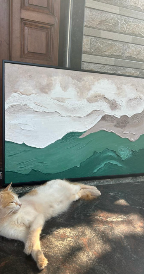 Green Ocean Waves
