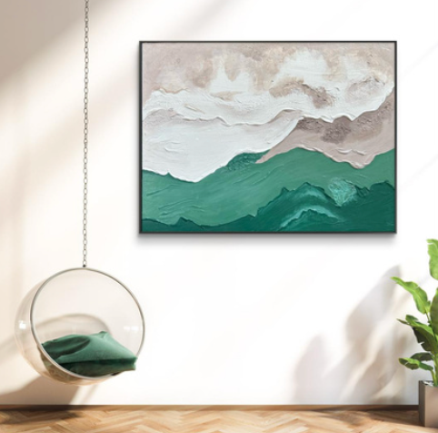 Green Ocean Waves