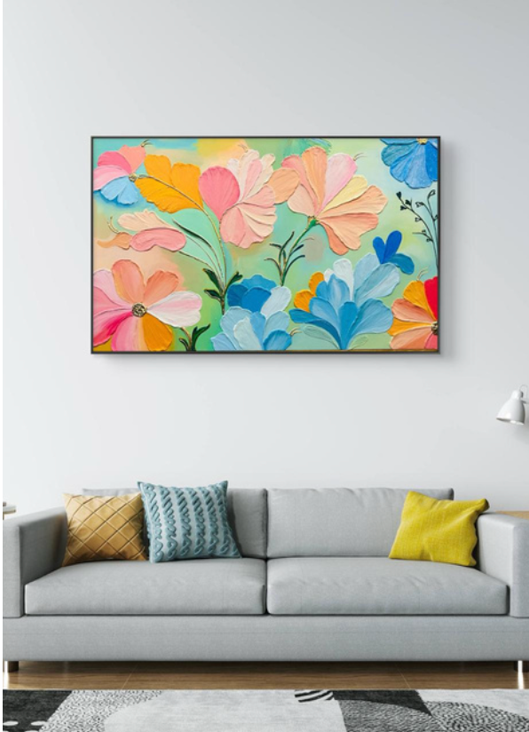 Floral Texture Art